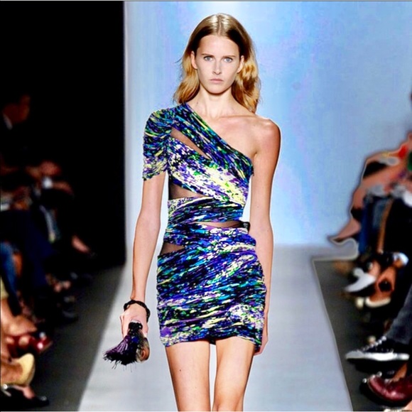 BCBGMaxAzria Dresses & Skirts - BCBG RUNWAY Freesiacom One Shoulder Dress S